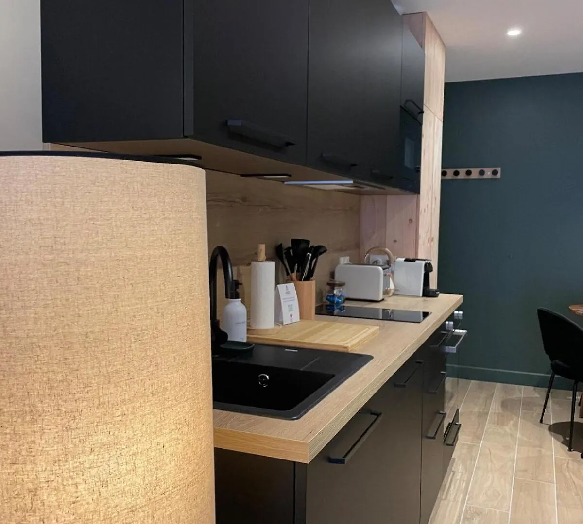 אקס-לה-טרמה Cosy Terrasse 6 Pers Ax Thermes Centre Parking דירה
